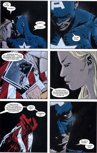 Image from Captain America vol. 4 by Jae Lee.